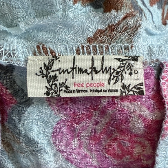 Free People Everything's Rosy Bodysuit - Size Large - Picture 6 of 16